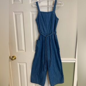 Denim Jumper with Belt